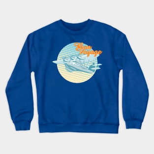 Cartoon plane Crewneck Sweatshirt